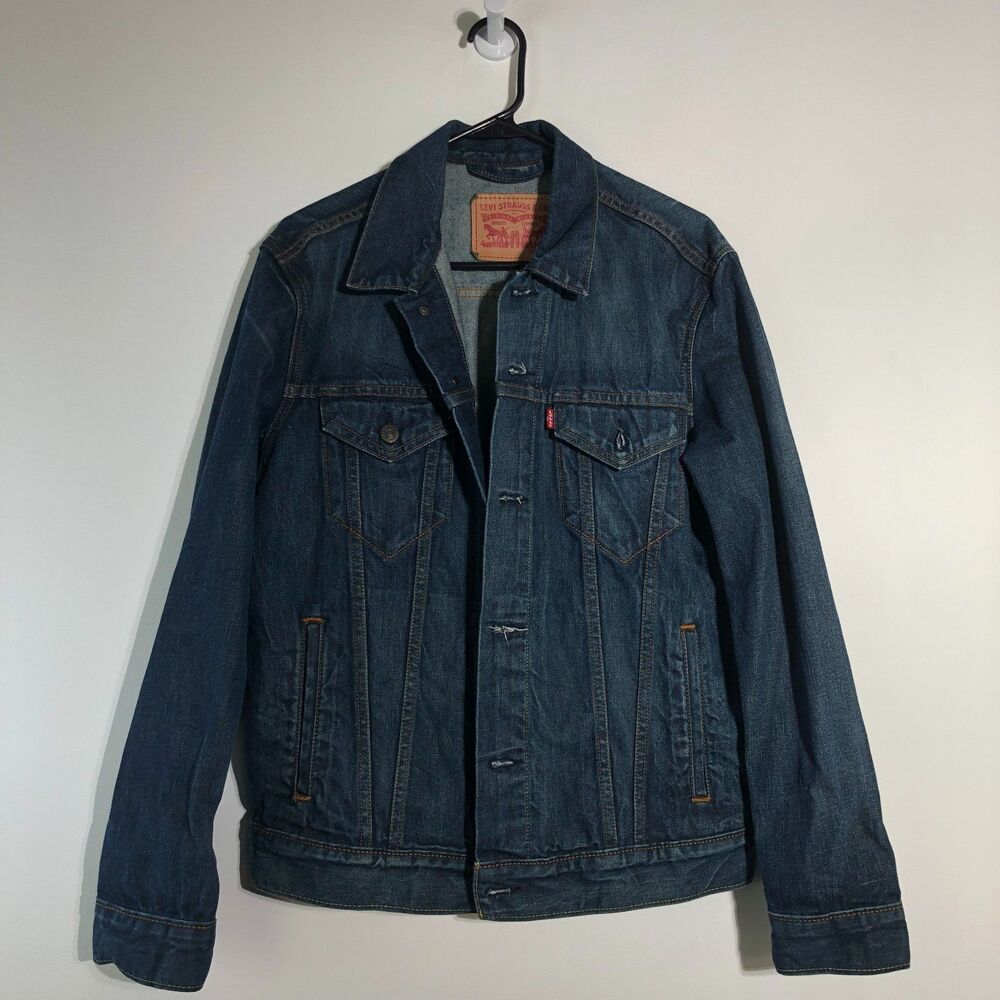 Levi's Men's Denim Jacket 1OAK Freda Kahlo Custom Hand Painted M